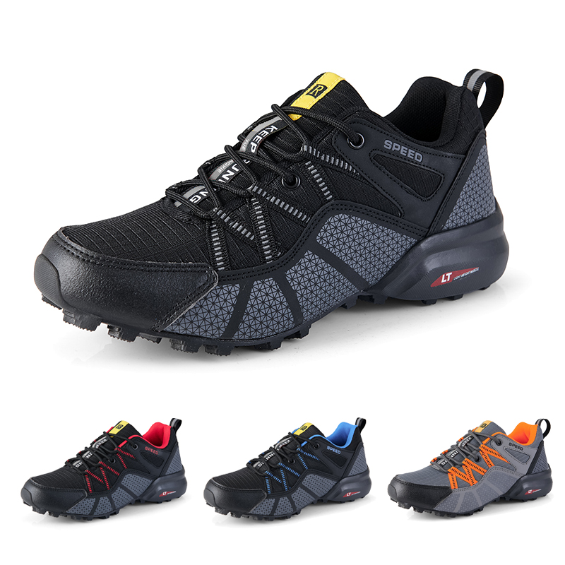 Clipless Mtb Shoes - Tênis de Ciclismo Impermeáveis para Homens