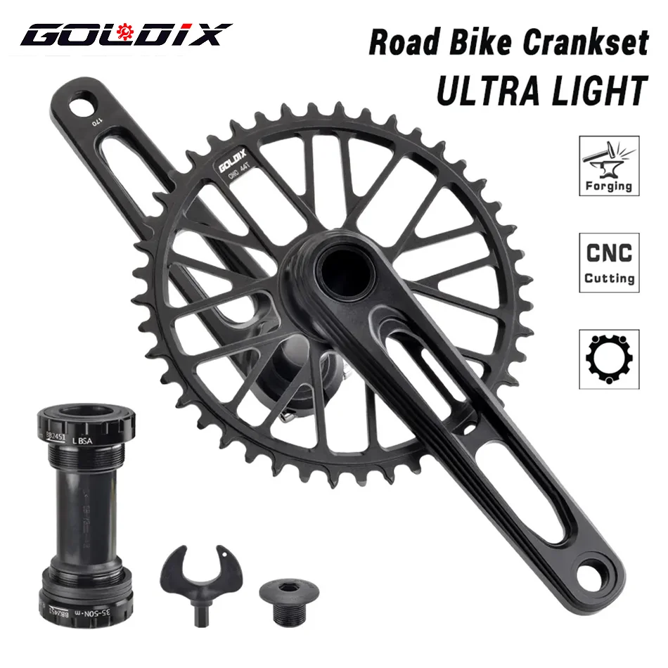 Gravel Bike Tires - Goldix cnc manivelas de estrada braços