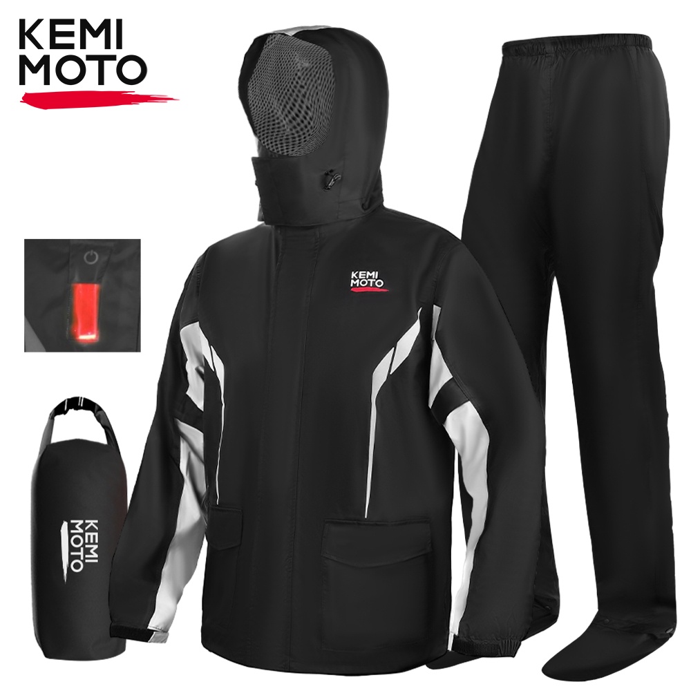 Cycling Gear For Rain - Conjunto de Capa de Chuva Impermeável