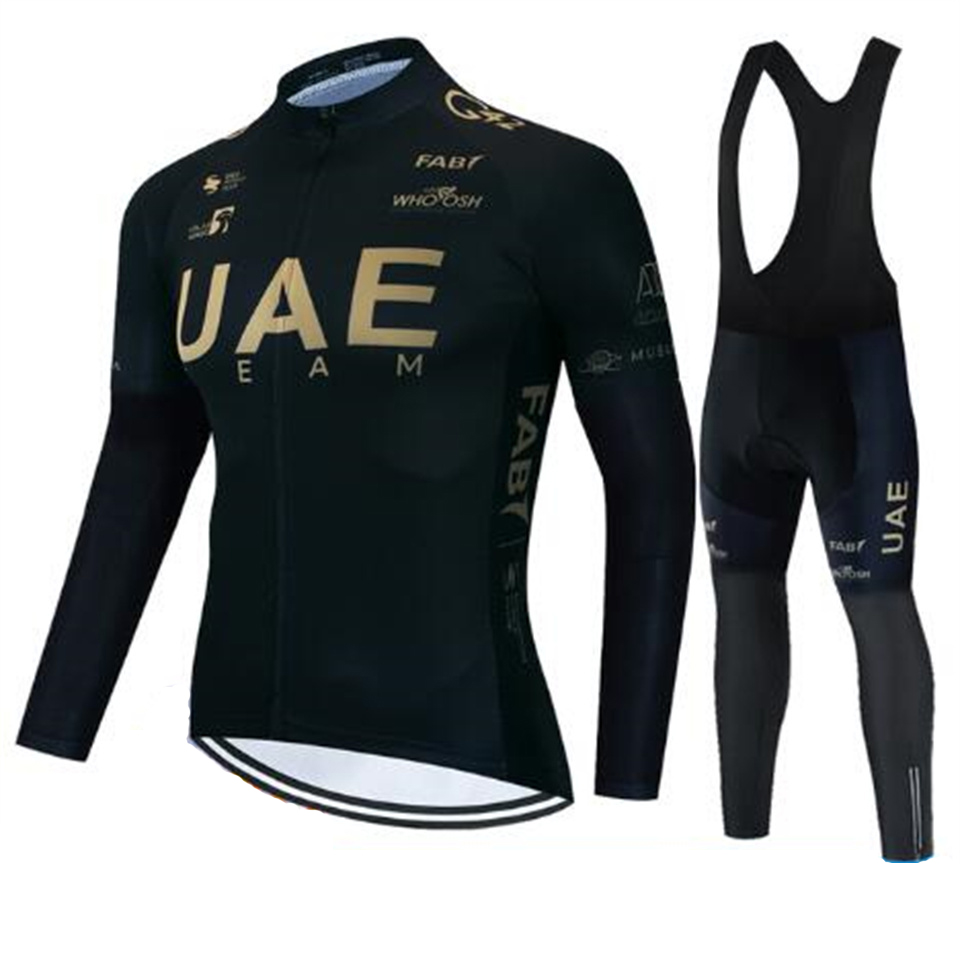 Cycling Gear Uae - Uae equipe outono conjunto camisa de