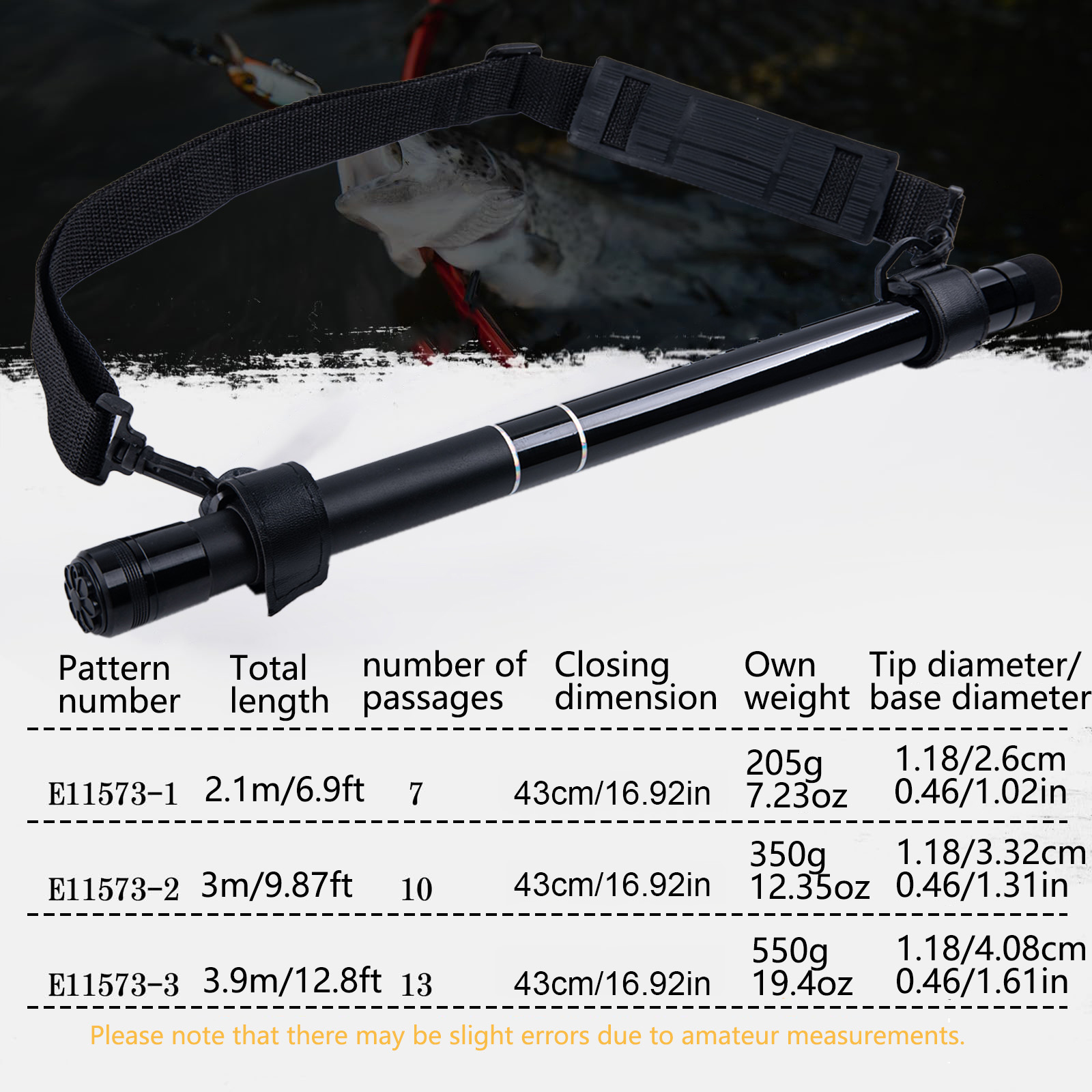 Vara de Pesca Goture com Rede  - Cycling Landing Gear avaliação e preço