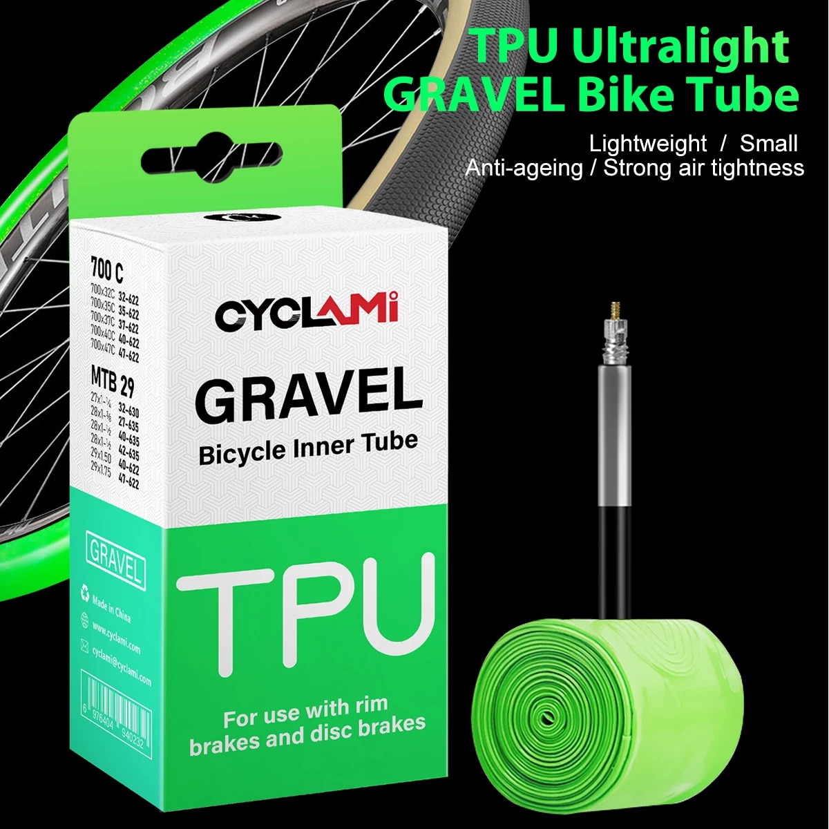 Cyclami ultraleve estrada mtb  - Gravel Bike Tires avaliação e preço