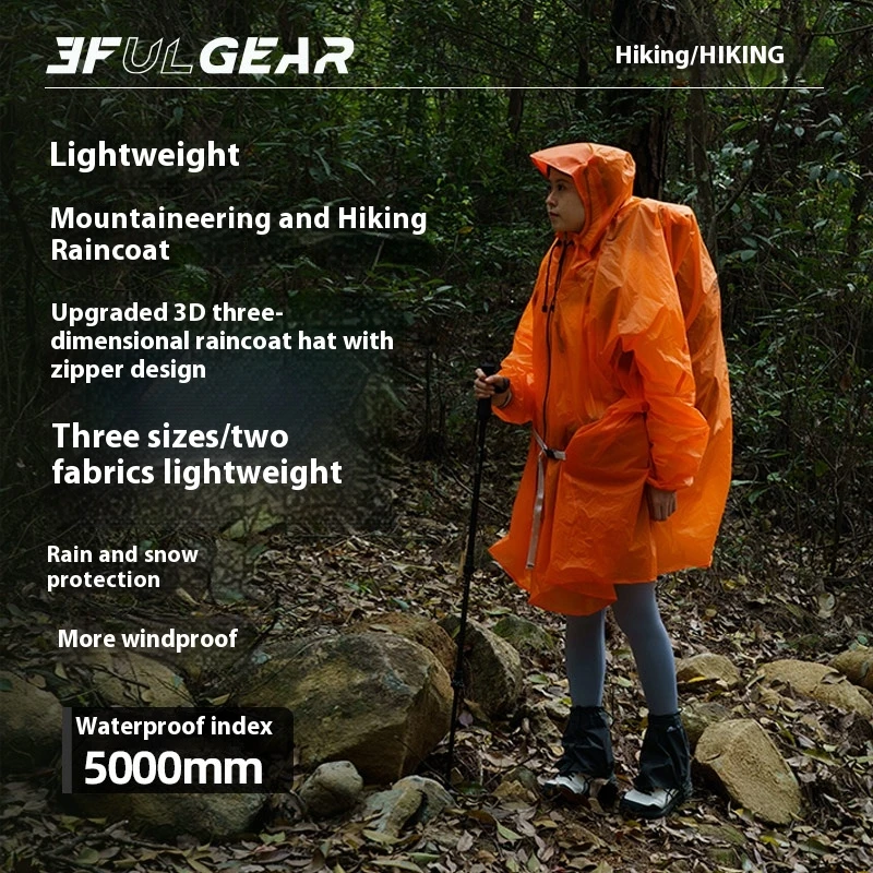Capa de chuva com zíper 3f ul  - Cycling Gear For Rain avaliação e preço