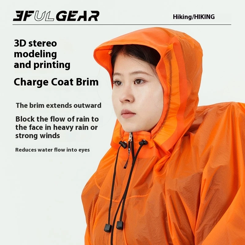 Capa de chuva com zíper 3f ul  - Cycling Gear For Rain avaliação e preço