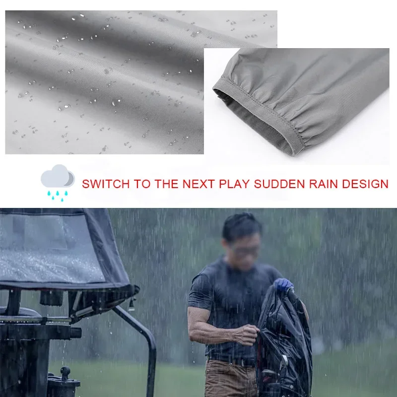 Capa de chuva de golfe jaqueta - Cycling Gear For Rain avaliação e preço