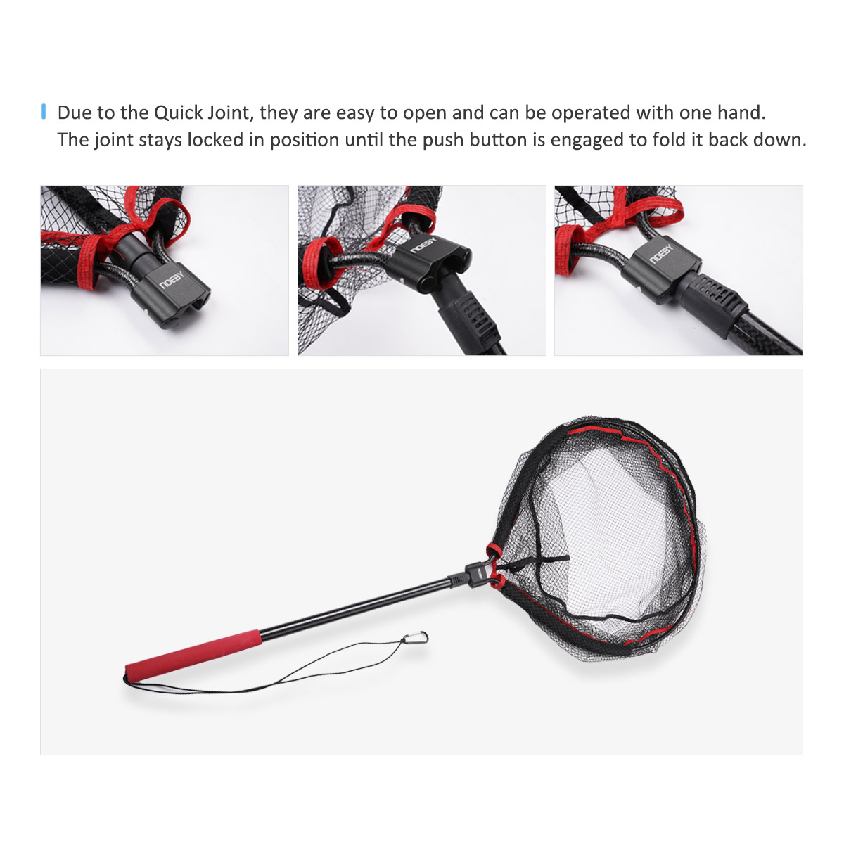 Rede de Pesca Dobrável NOEBY 6 - Cycling Landing Gear avaliação e preço