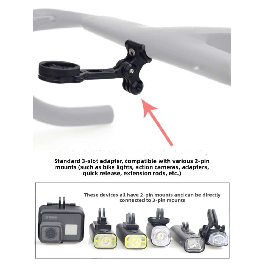 Suporte de guidão para bicicle - Cycling Gear Mount avaliação e preço