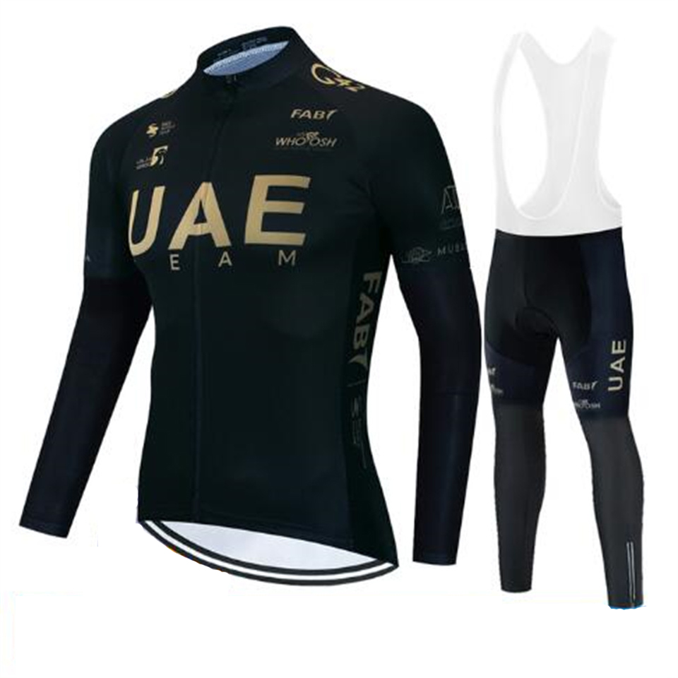 Uae equipe outono conjunto cam - Cycling Gear Uae avaliação e preço