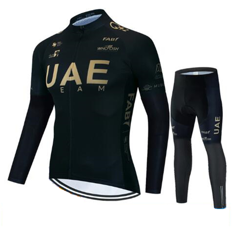Uae equipe outono conjunto cam - Cycling Gear Uae avaliação e preço