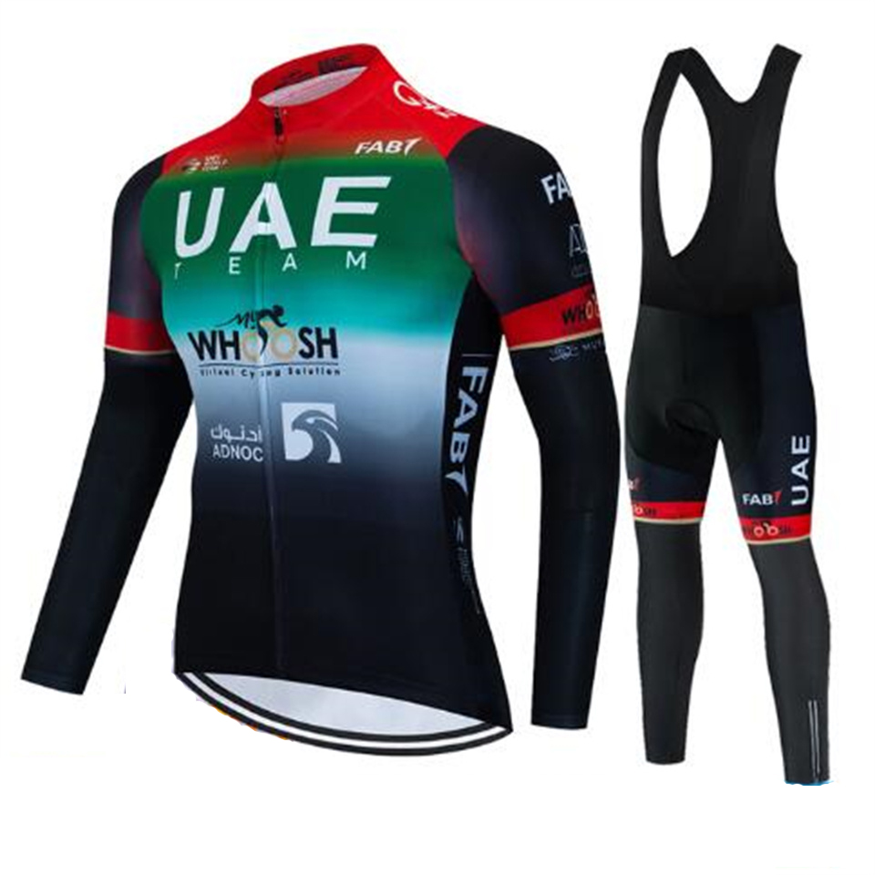Uae equipe outono conjunto cam - Cycling Gear Uae avaliação e preço