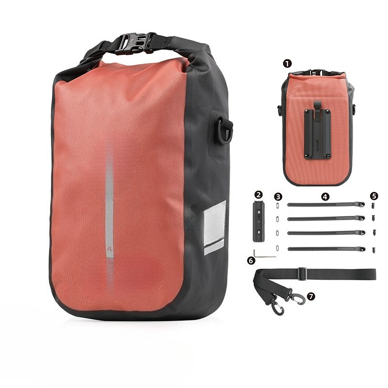 Bolsa para bicicleta 4L totalm - Cycling Hand Gear avaliação e preço