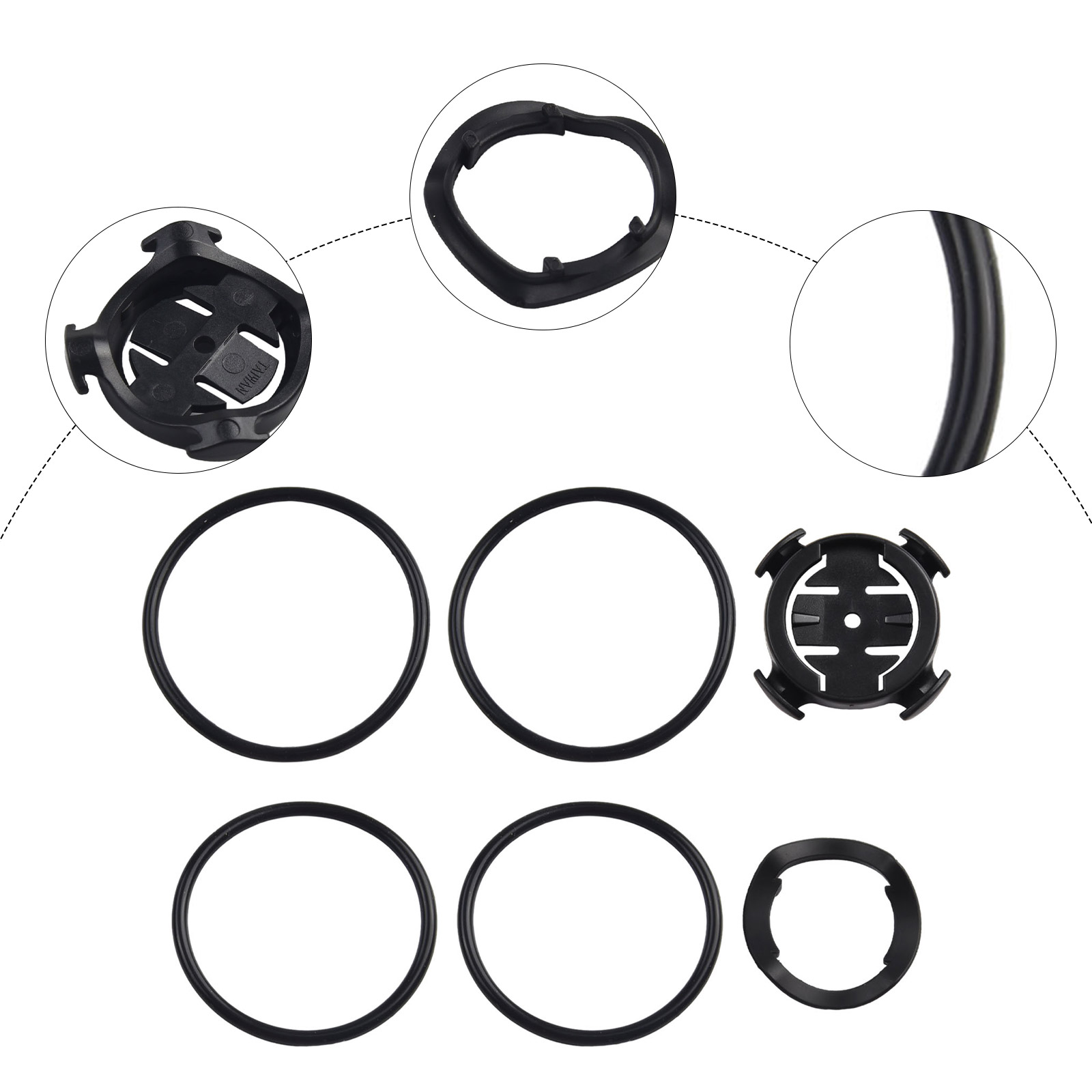 1pc bicicleta borda quarto de  - Cycling Gear Mount avaliação e preço