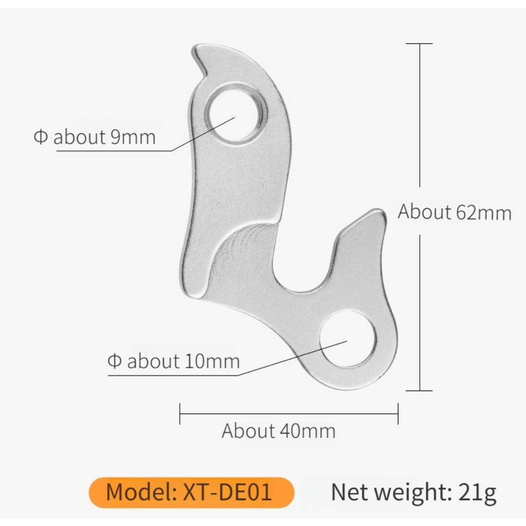 Suporte de câmbio para bicicle - Cycling Gear Hanger avaliação e preço