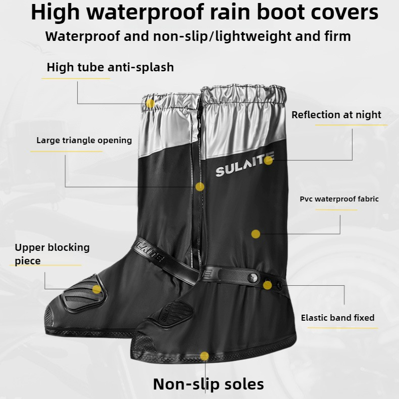 Sulaite botas de chuva para mo - Cycling Gear For Rain avaliação e preço
